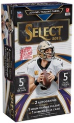 2019 Panini 1st Off The Line (FOTL) Select NFL Football Hobby Box